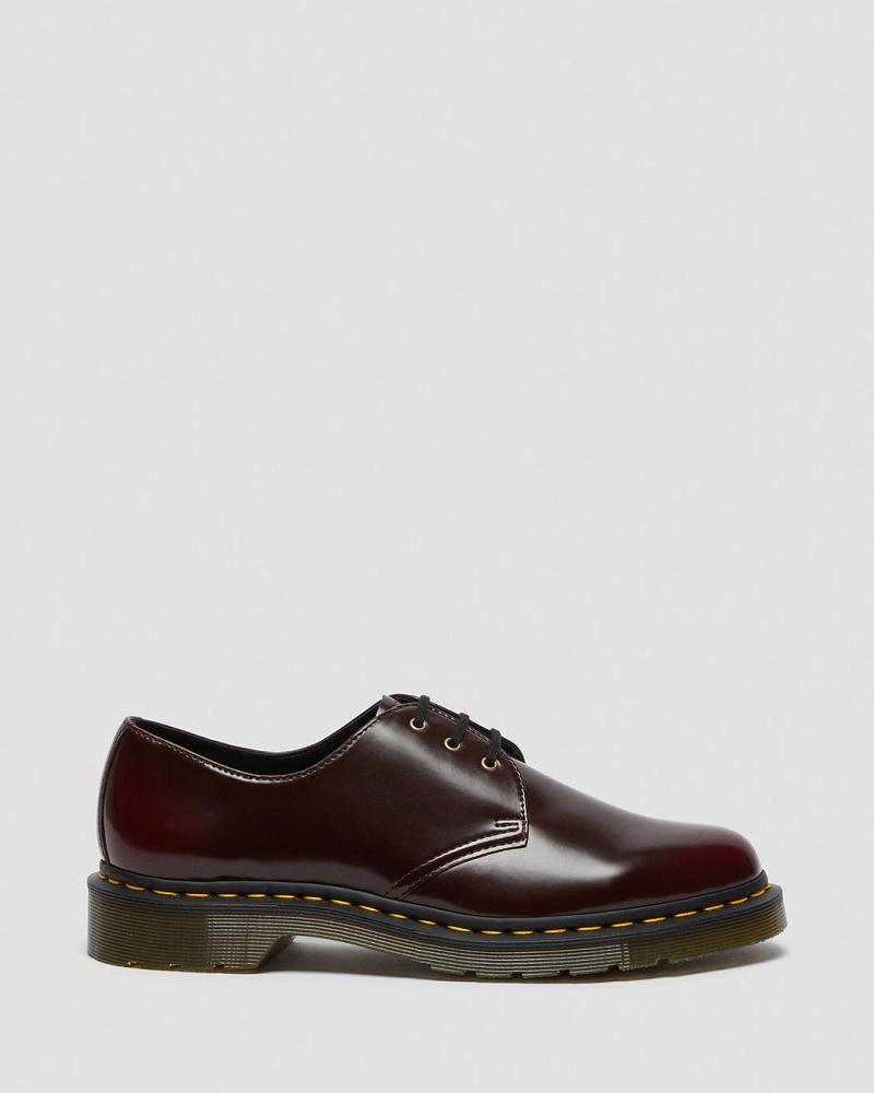 Dr Martens Vegan 1461 Oxford Schoenen Dames Roze Rood | NL 412JPQ